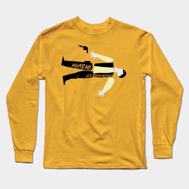 Anatomy Of A Nerfherder Long Sleeve T-Shirt by ZombieMedia